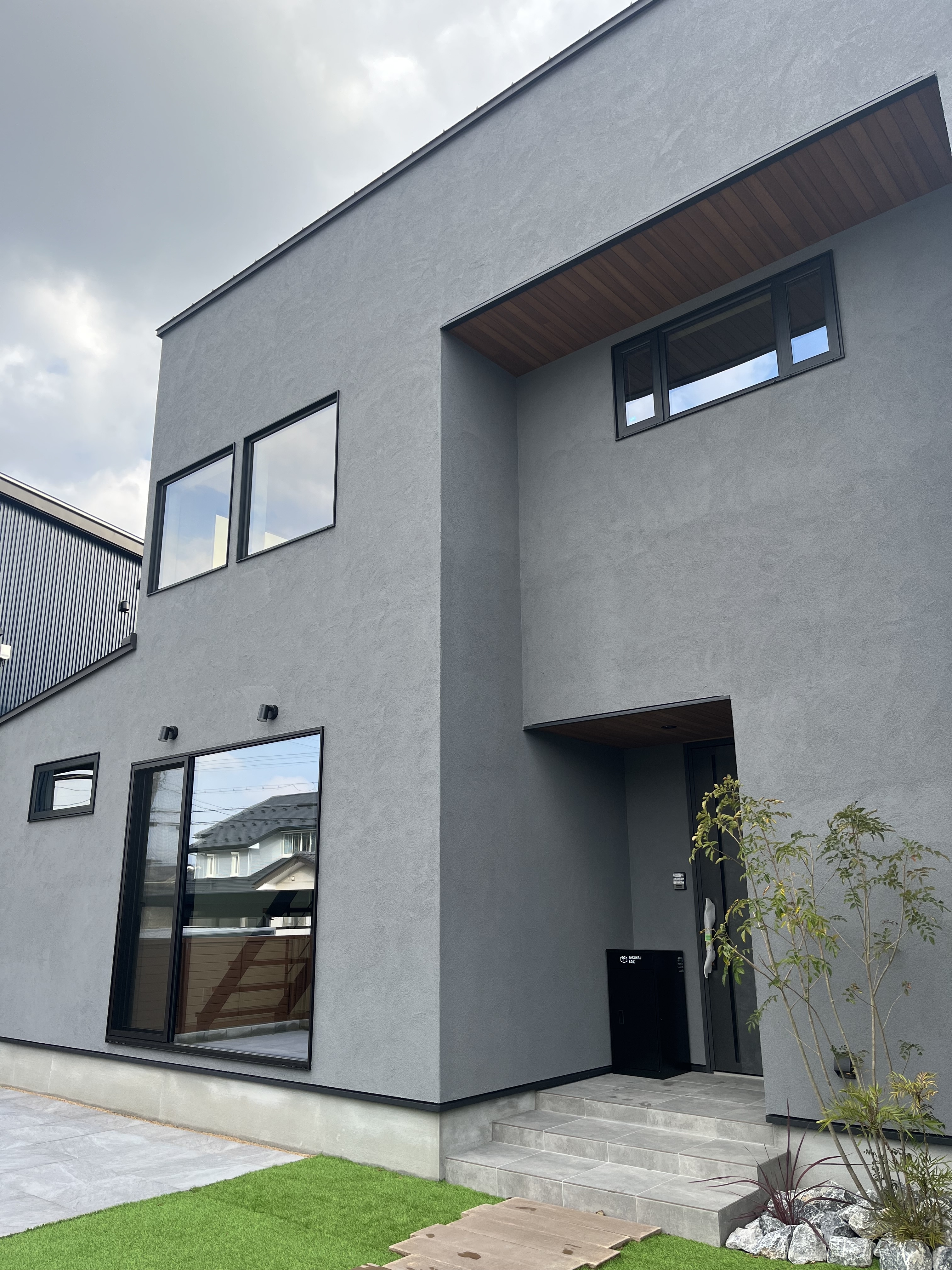 外壁に、塗り壁という選択